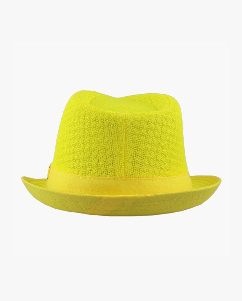 Black Horn - Lightweight Cool Soft Crushable Mesh Fedora