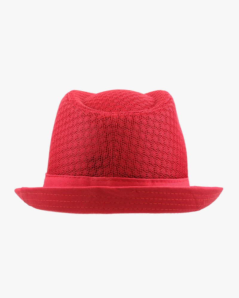 Black Horn - Lightweight Cool Soft Crushable Mesh Fedora