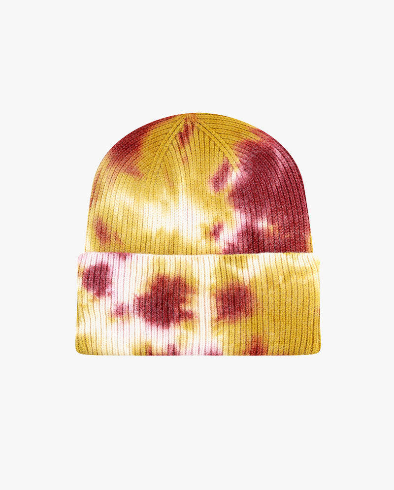 Black Horn - Tie Dye Knit Beanie Style 3
