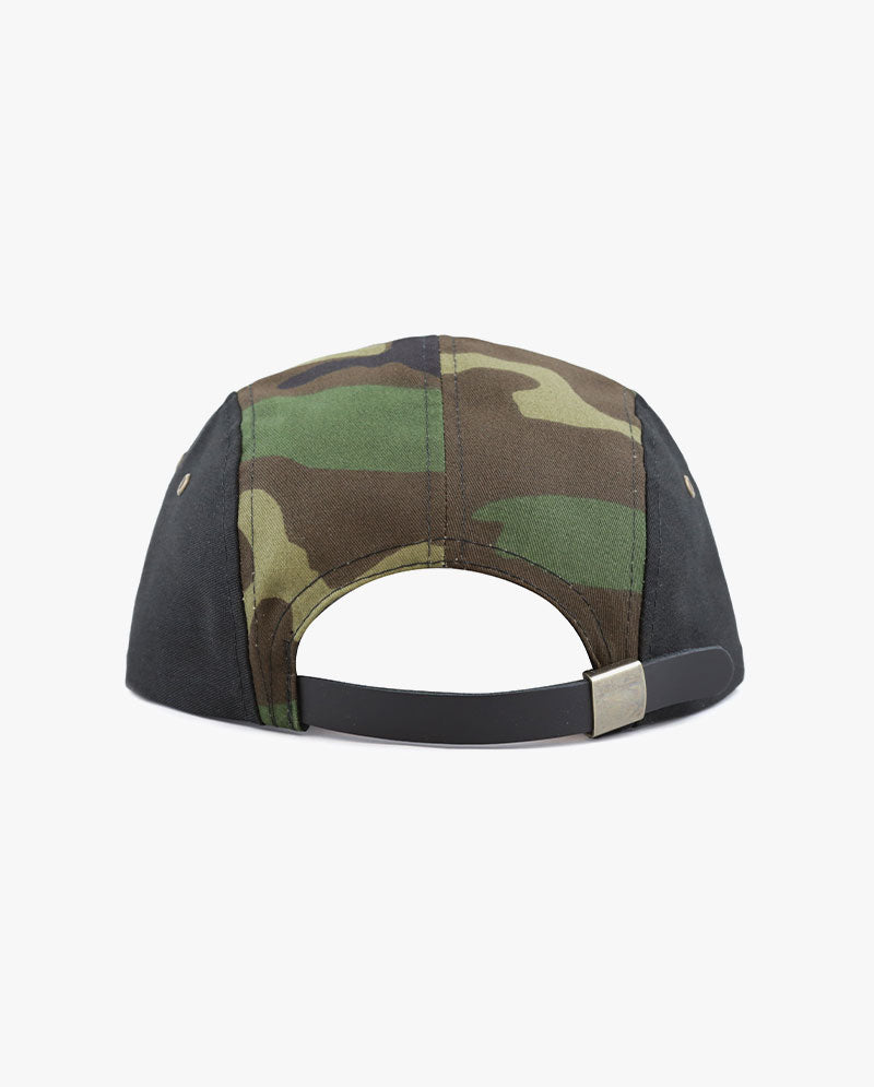 The Hat Depot - Made in USA 5 Panel Biker Cap