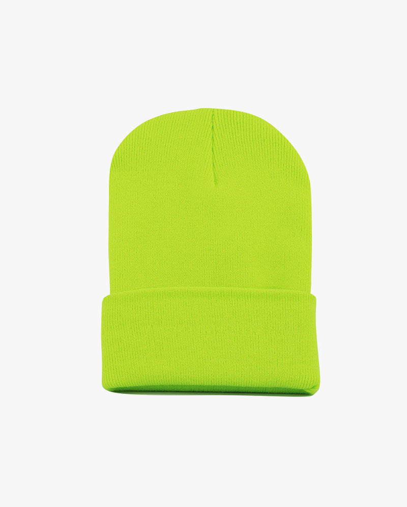 The Hat Depot - Made in USA Plain Beanie