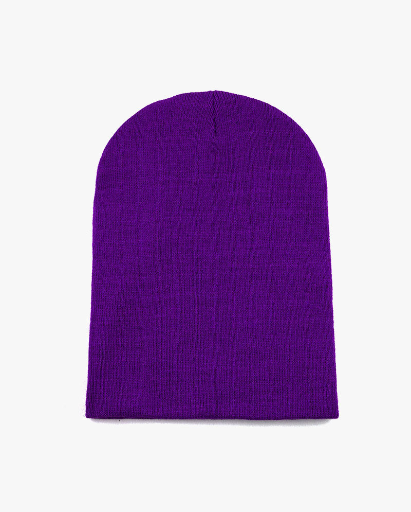 The Hat Depot - Made in USA Plain Beanie