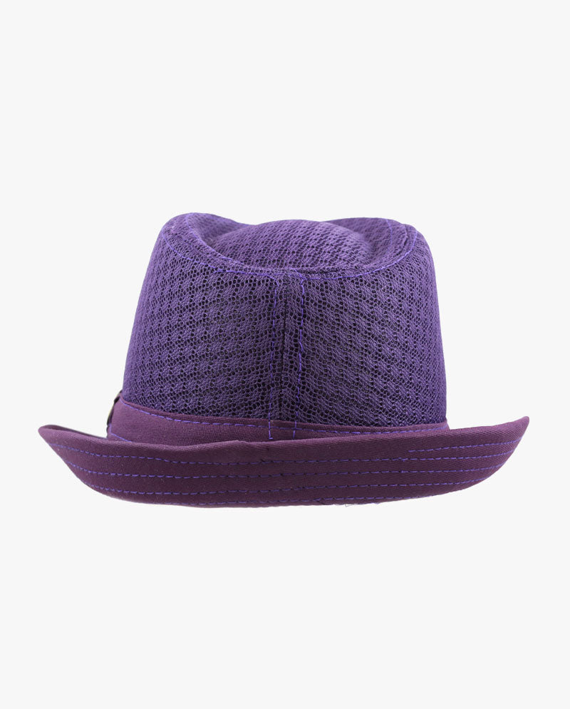 Black Horn - Lightweight Cool Soft Crushable Mesh Fedora