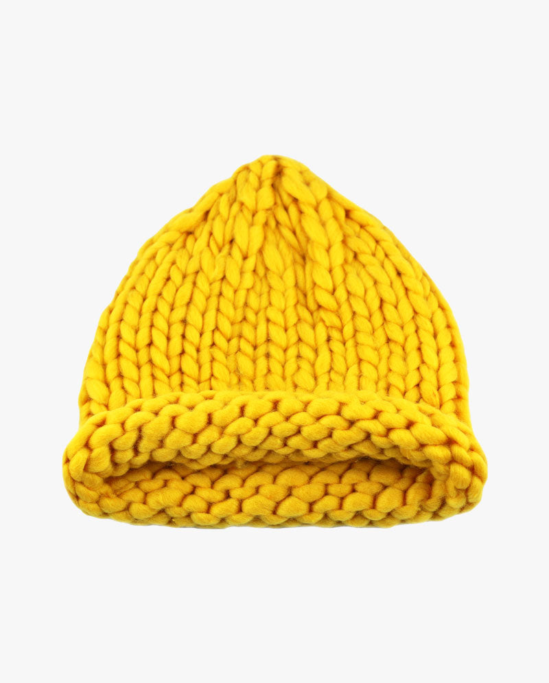 The Hat Depot - Chunky Knit Mango Beanie