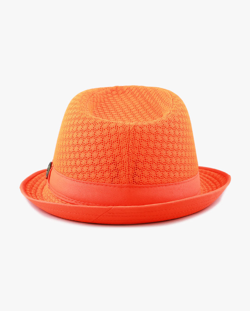 Black Horn - Lightweight Cool Soft Crushable Mesh Fedora