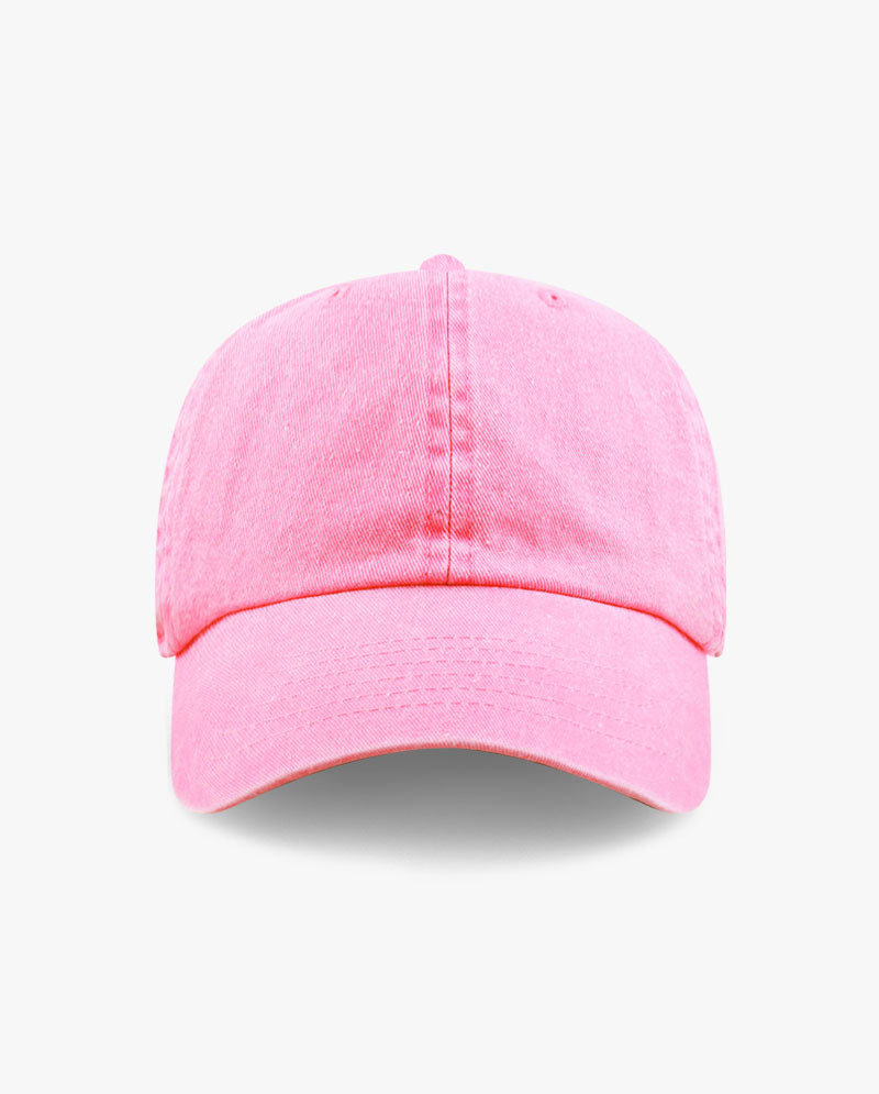 The Hat Depot Pigment Cotton Baseball Cap