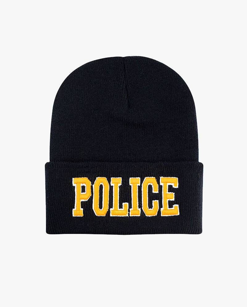 The Hat Depot - Made in USA Law Enforcement Beanie Hat