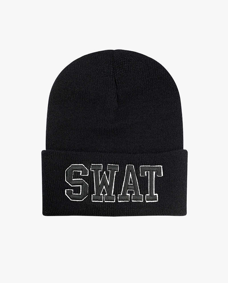 The Hat Depot - Made in USA Law Enforcement Beanie Hat