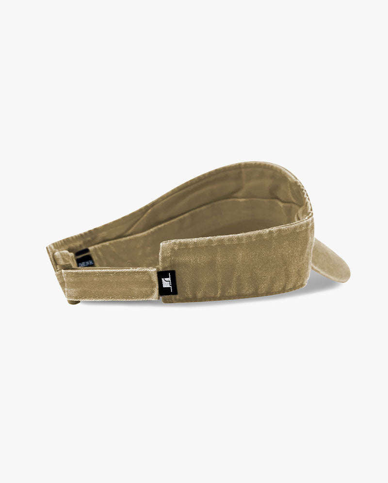 The Hat Depot - Sport Quick adjust Strap Closure Pigment Cotton Visor