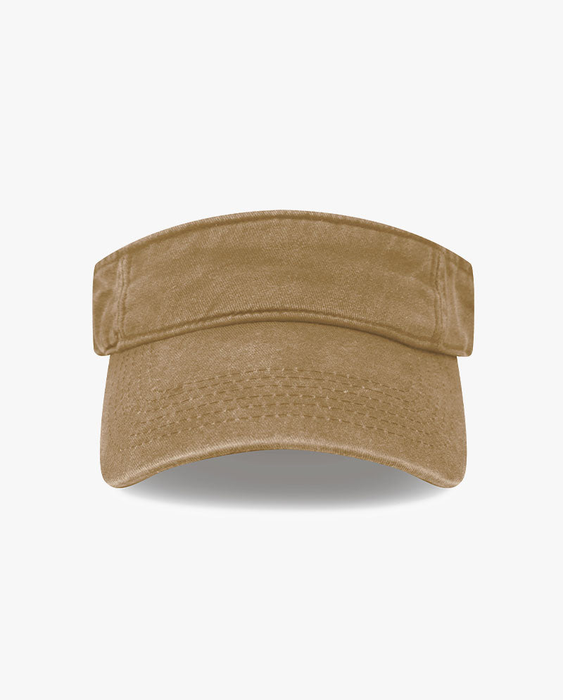 The Hat Depot - Sport Quick adjust Strap Closure Pigment Cotton Visor