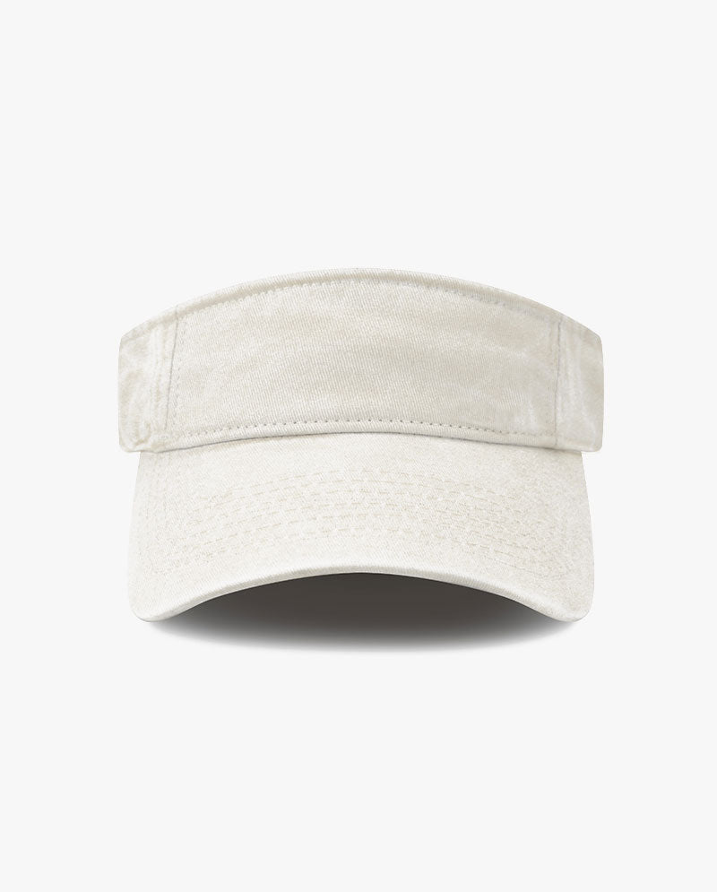 The Hat Depot - Sport Quick adjust Strap Closure Pigment Cotton Visor