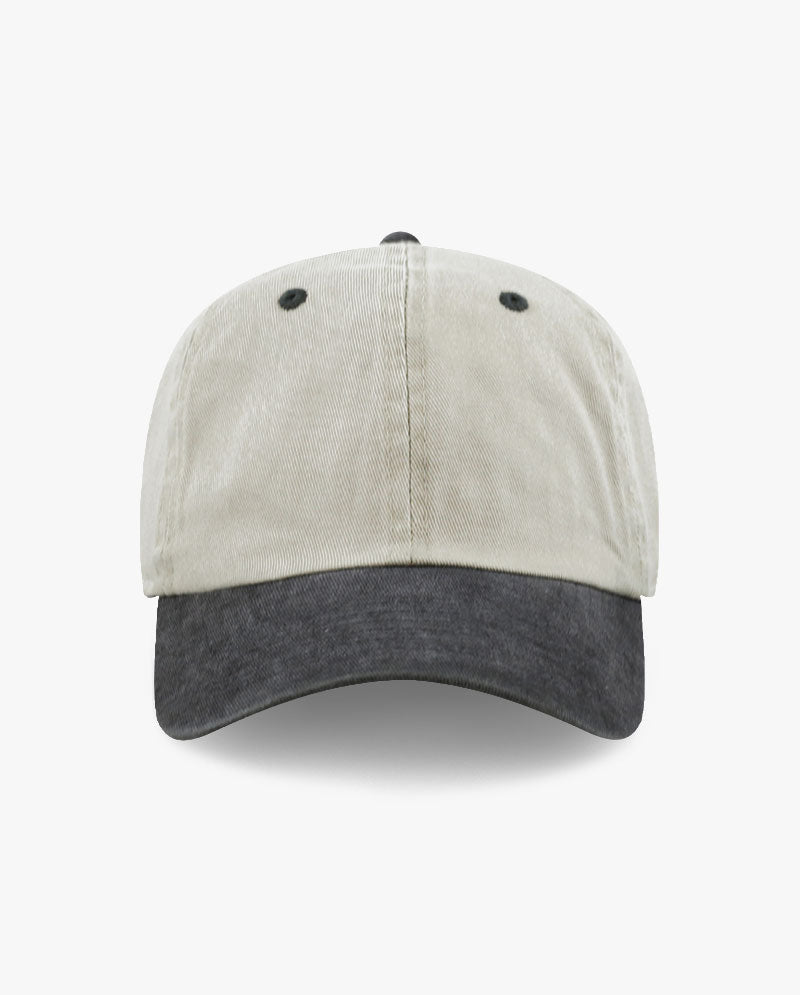 The Hat Depot - Pigment Baseball Cap_Two tone