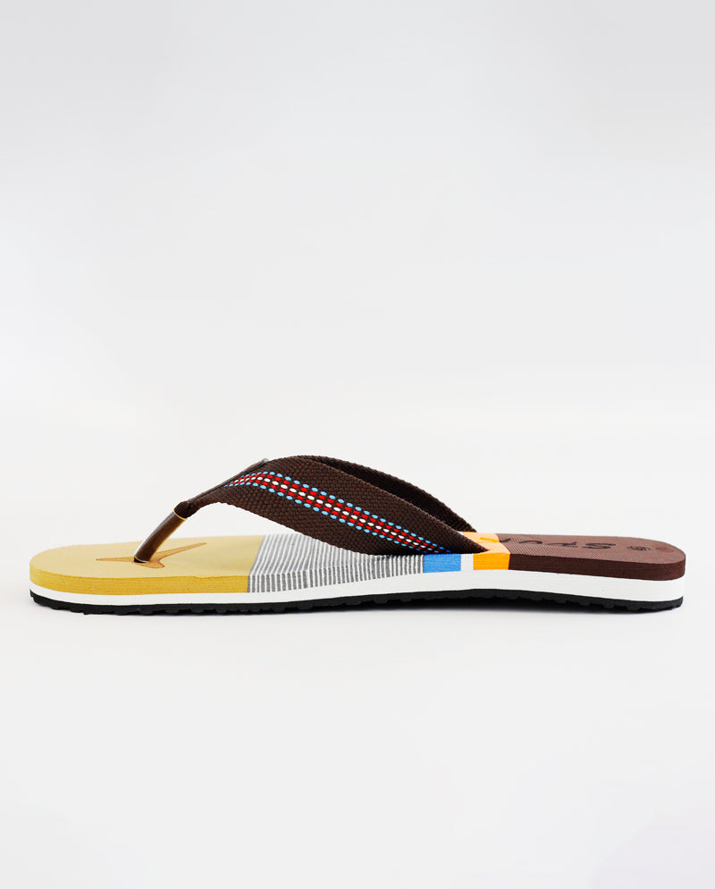 ICY - Men's multi color Summer Beach Flip Flops