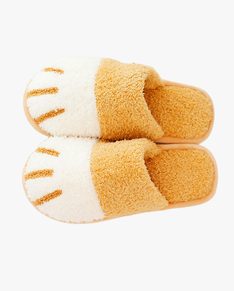 IC GURL - Cute Cat Paw Fun House Slipper