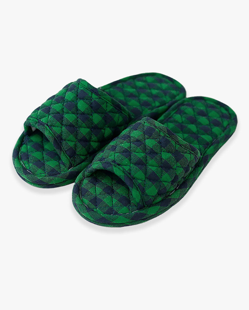 IC GURL - Classic Plaid House Slipper