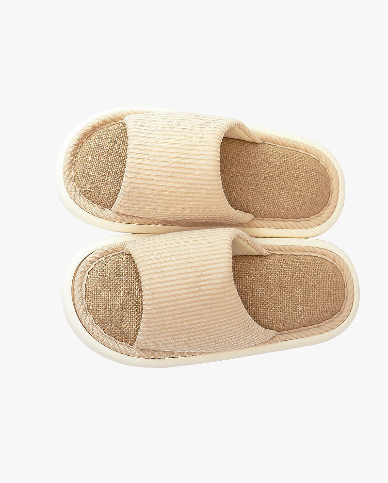 IC GURL - Summer Cotton & Linen House Slipper