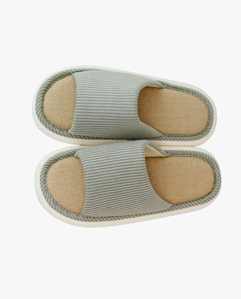 IC GURL - Summer Cotton & Linen House Slipper