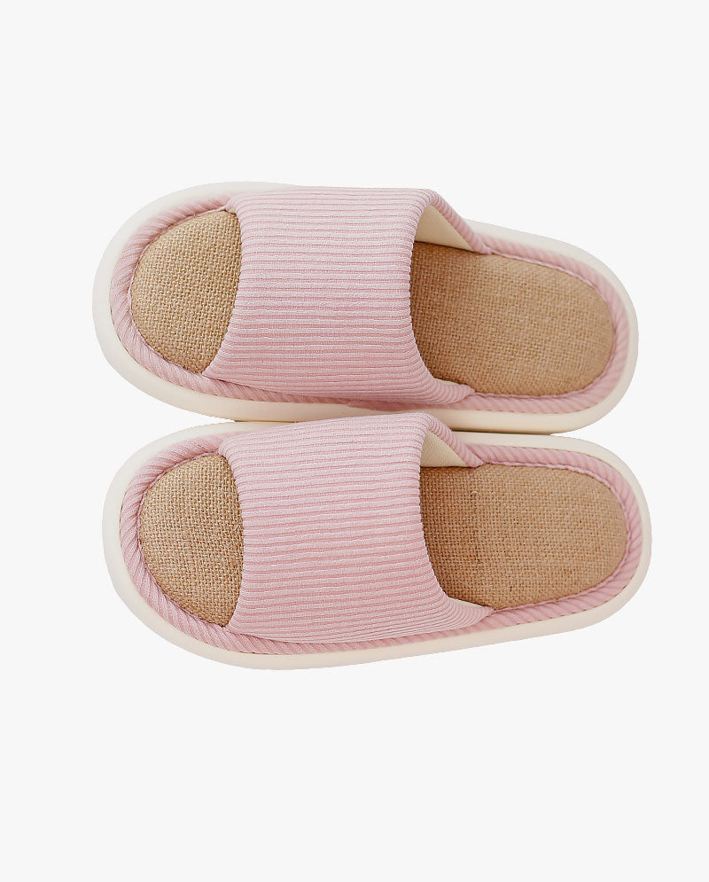 IC GURL - Summer Cotton & Linen House Slipper