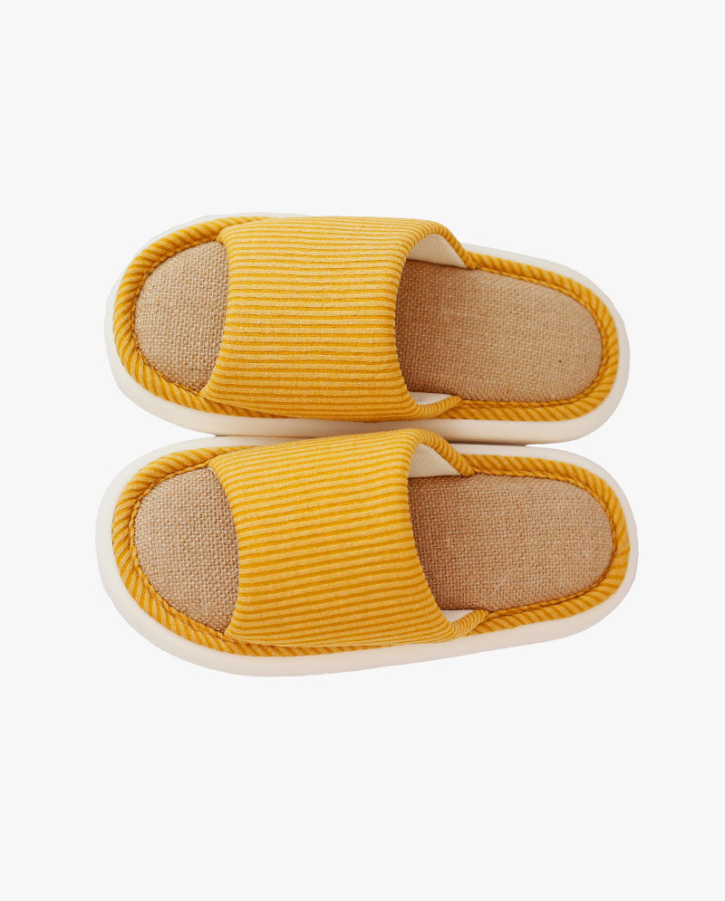 IC GURL - Summer Cotton & Linen House Slipper