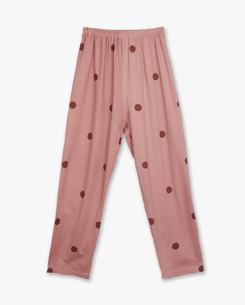 IC GURL -  Polka dots Cotton Long Sleeves Pajama