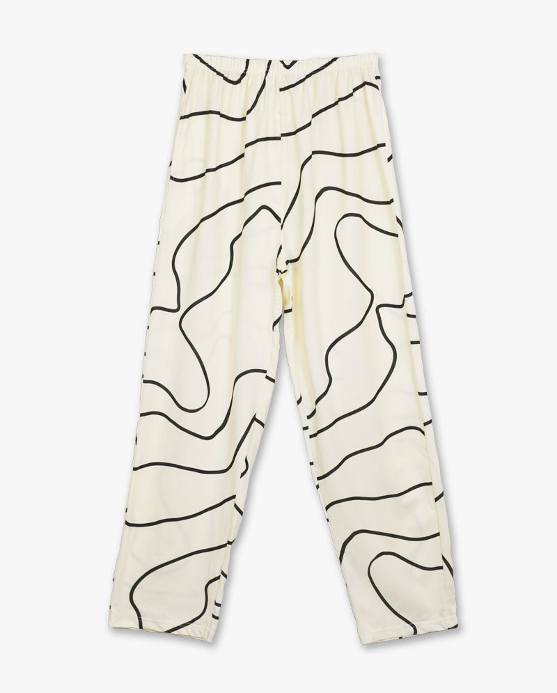 IC GURL - Wavy Cotton Long Sleeves Pajama