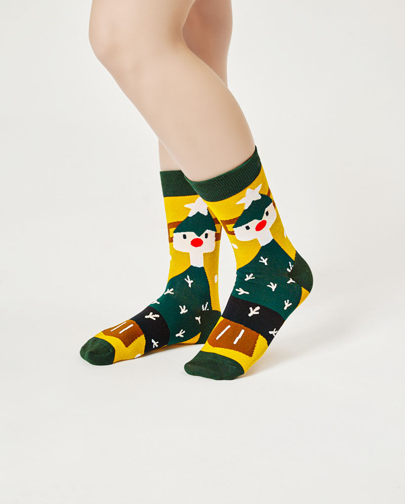 The Hat Depot - Christmas Celebration Sock 3 pcs