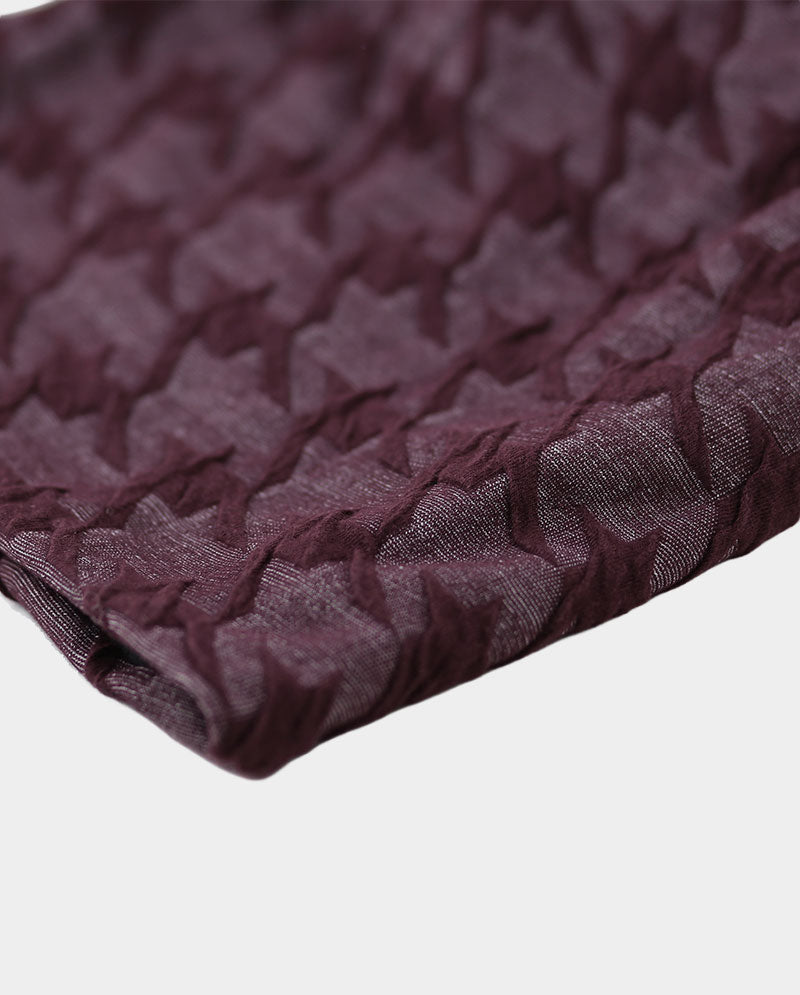 Baggy Cotton Knit Beanie w/ Fleece Interior