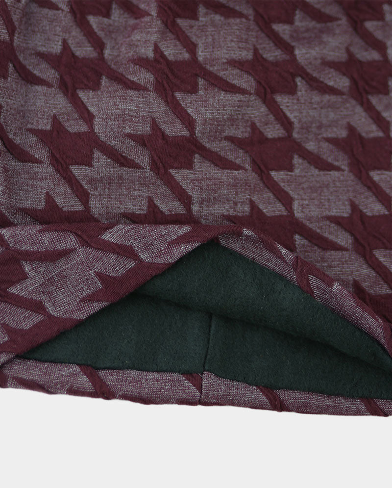 Baggy Cotton Knit Beanie w/ Fleece Interior