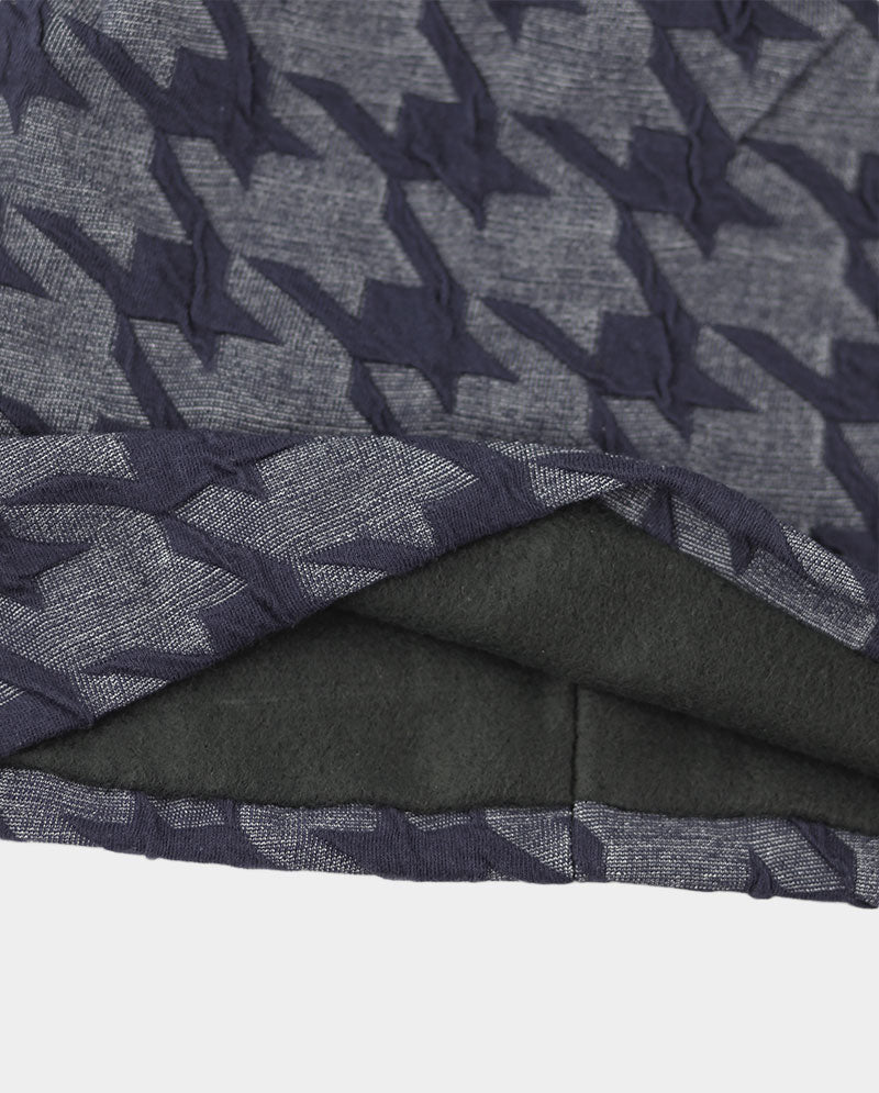 Baggy Cotton Knit Beanie w/ Fleece Interior