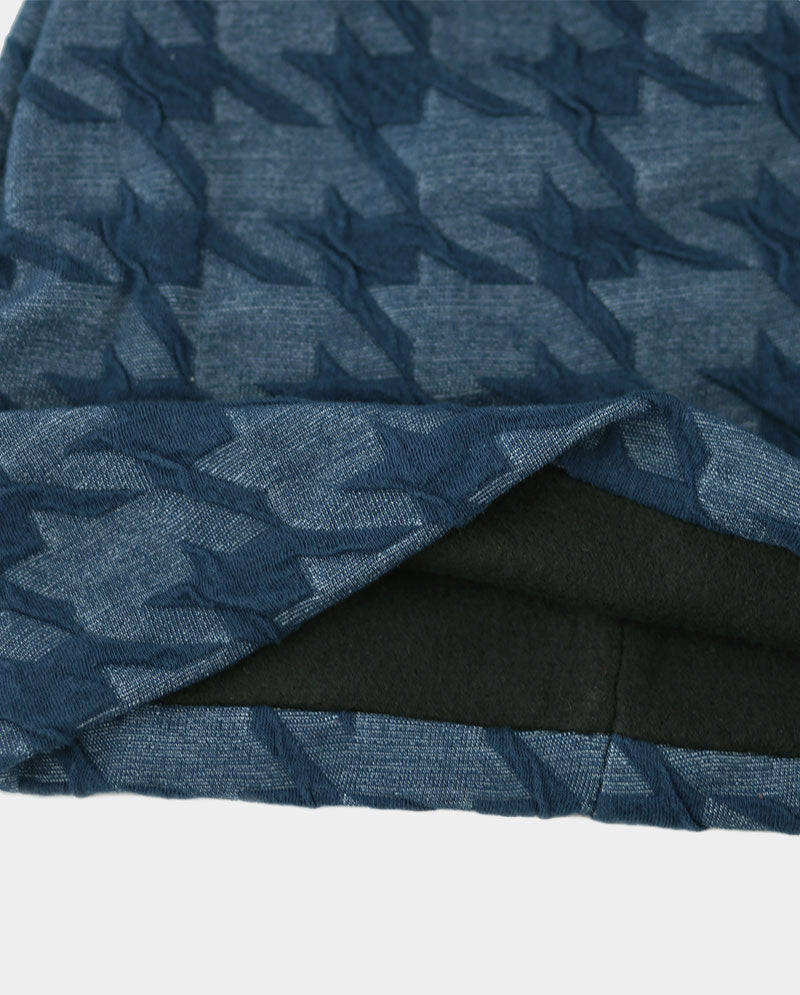 Baggy Cotton Knit Beanie w/ Fleece Interior