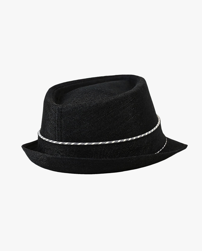 The Hat Depot - Cross Shape Top Paper Straw Fedora