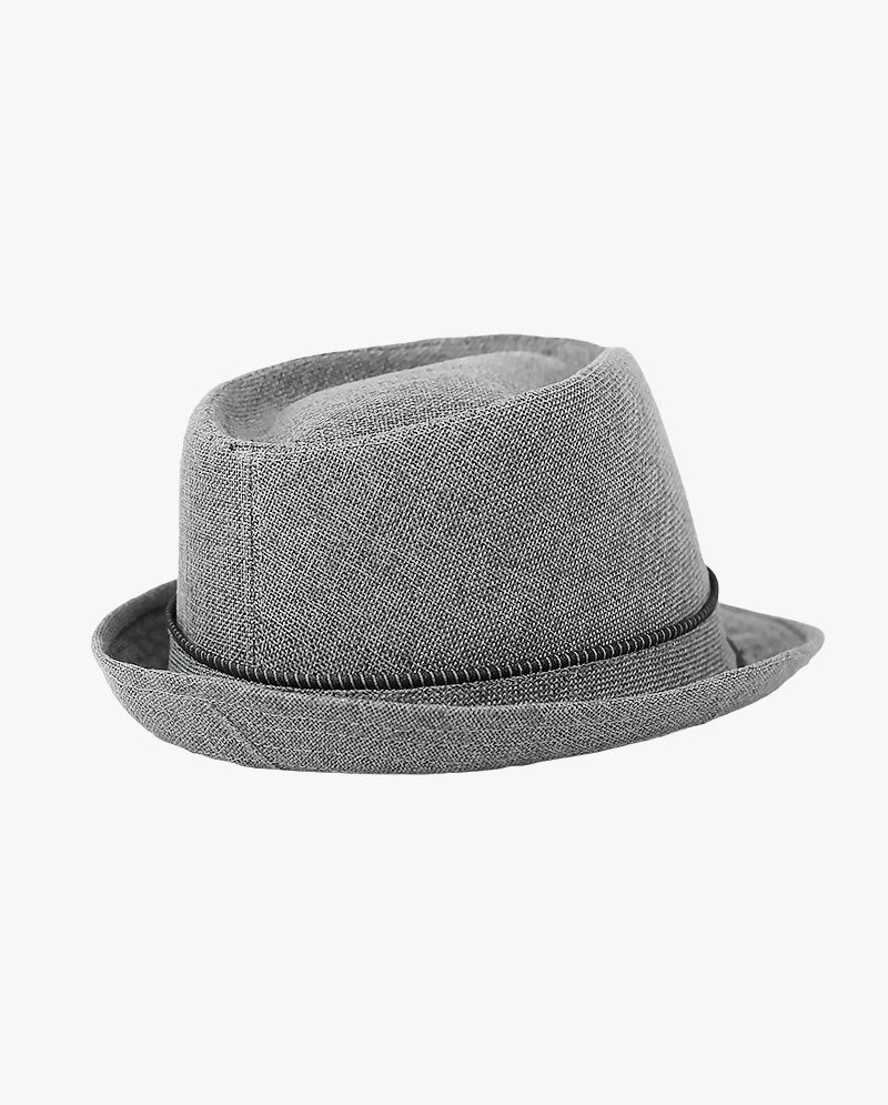 The Hat Depot - Cross Shape Top Paper Straw Fedora