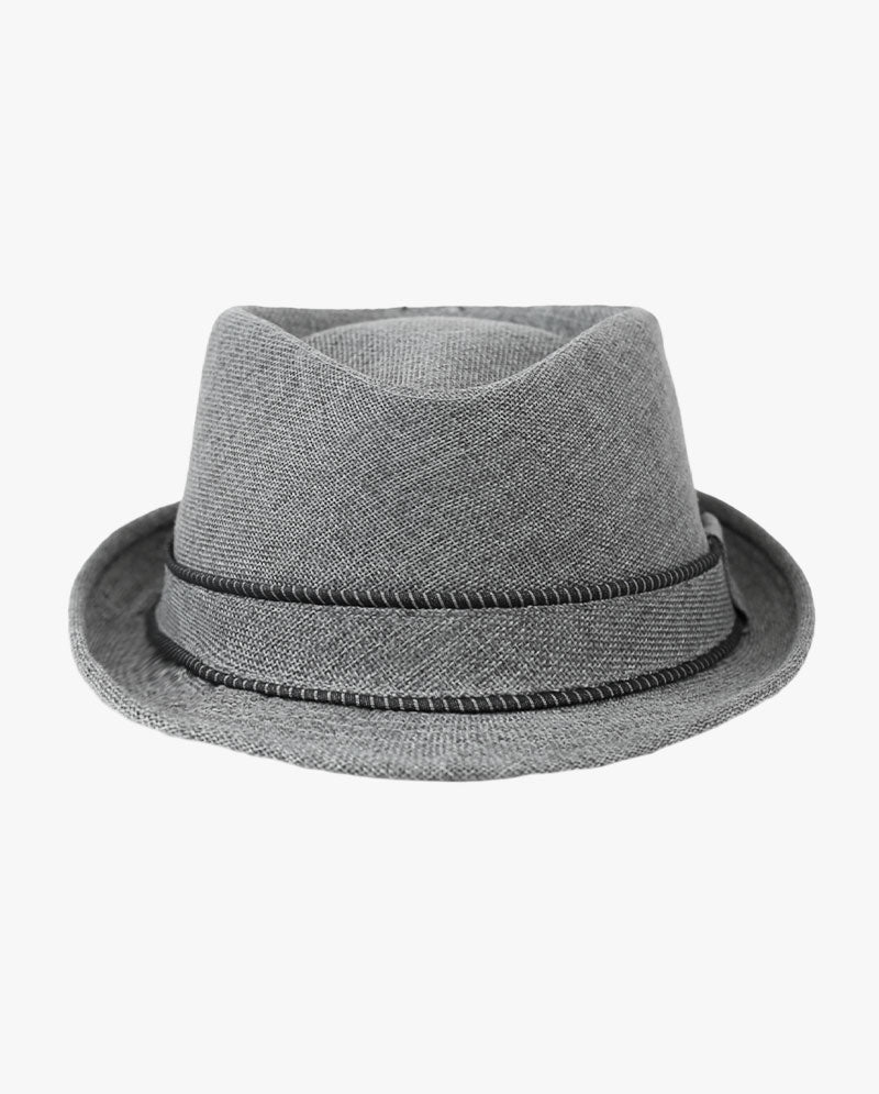 The Hat Depot - Cross Shape Top Paper Straw Fedora