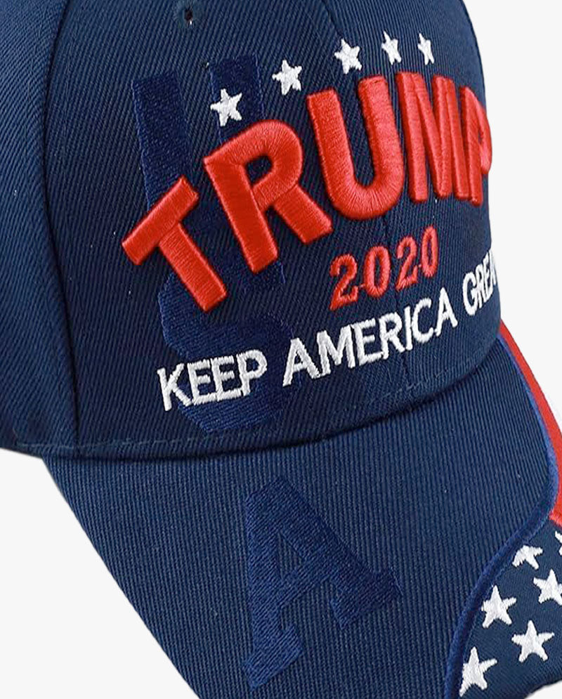 Flag Visor Keep America Great Trump Cap