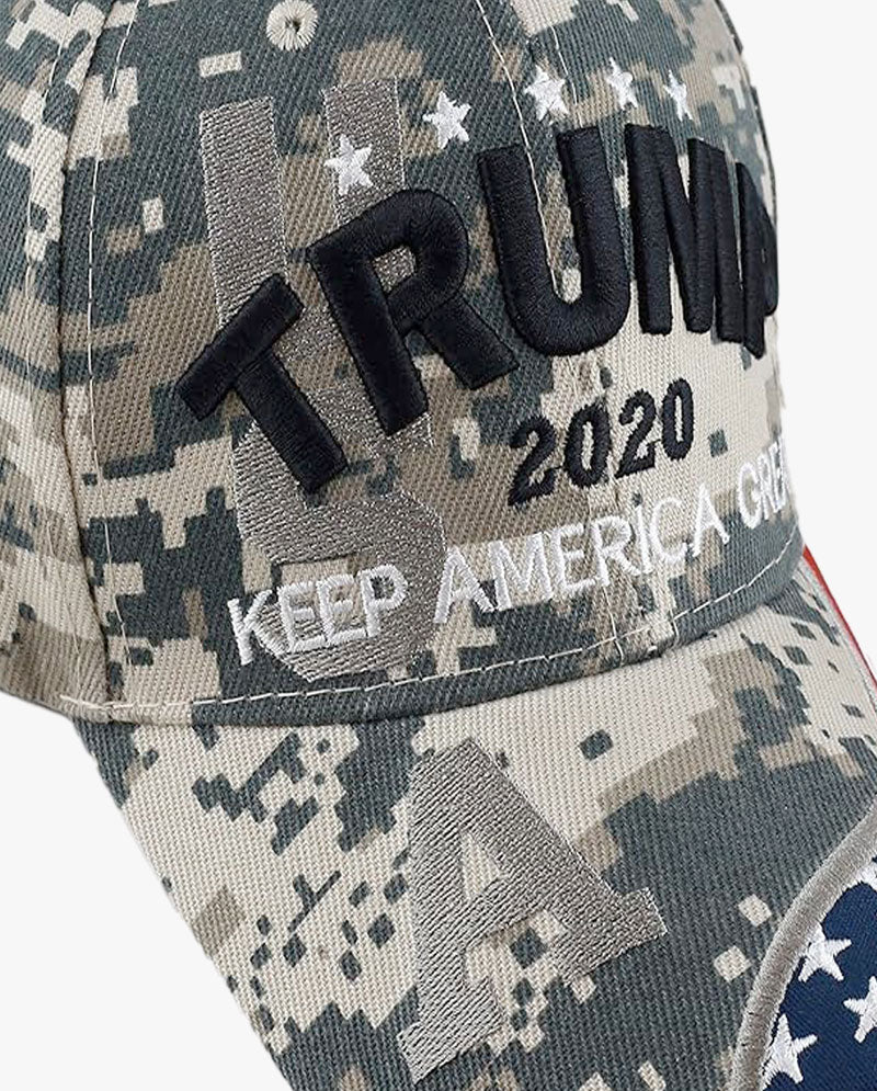 Flag Visor Keep America Great Trump Cap