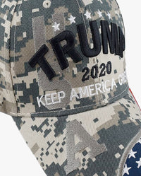 Flag Visor Keep America Great Trump Cap