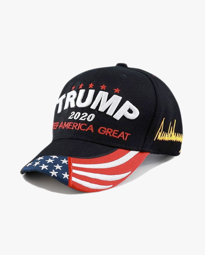 Flag Visor Keep America Great Trump Cap