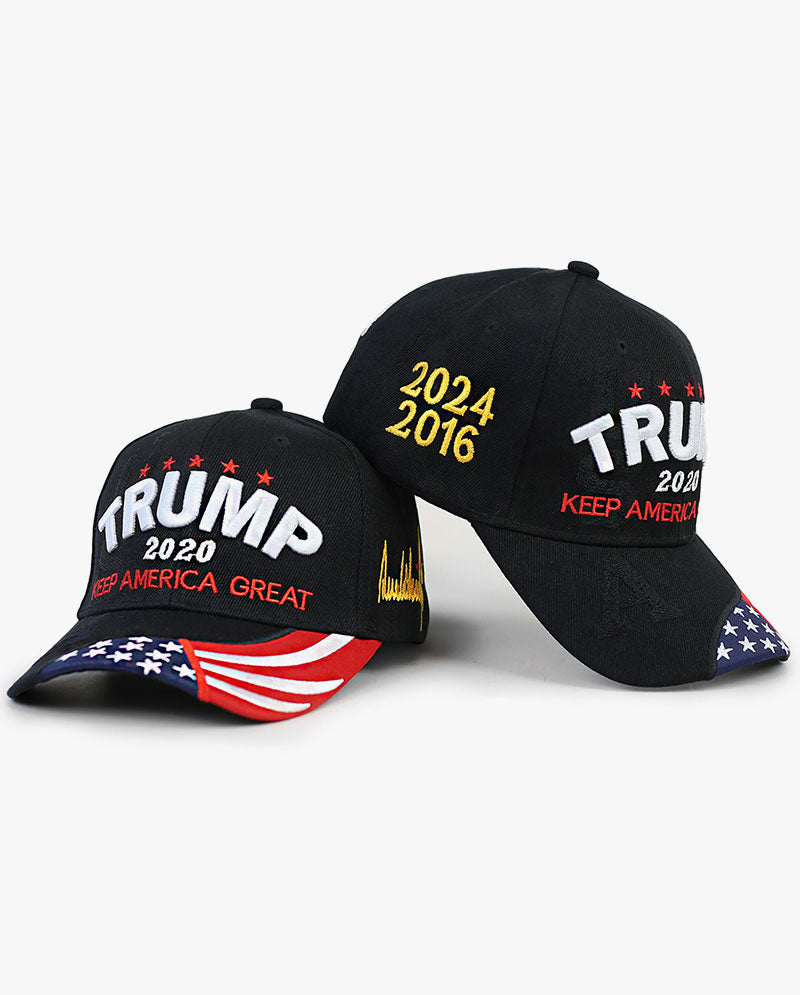 Flag Visor Keep America Great Trump Cap