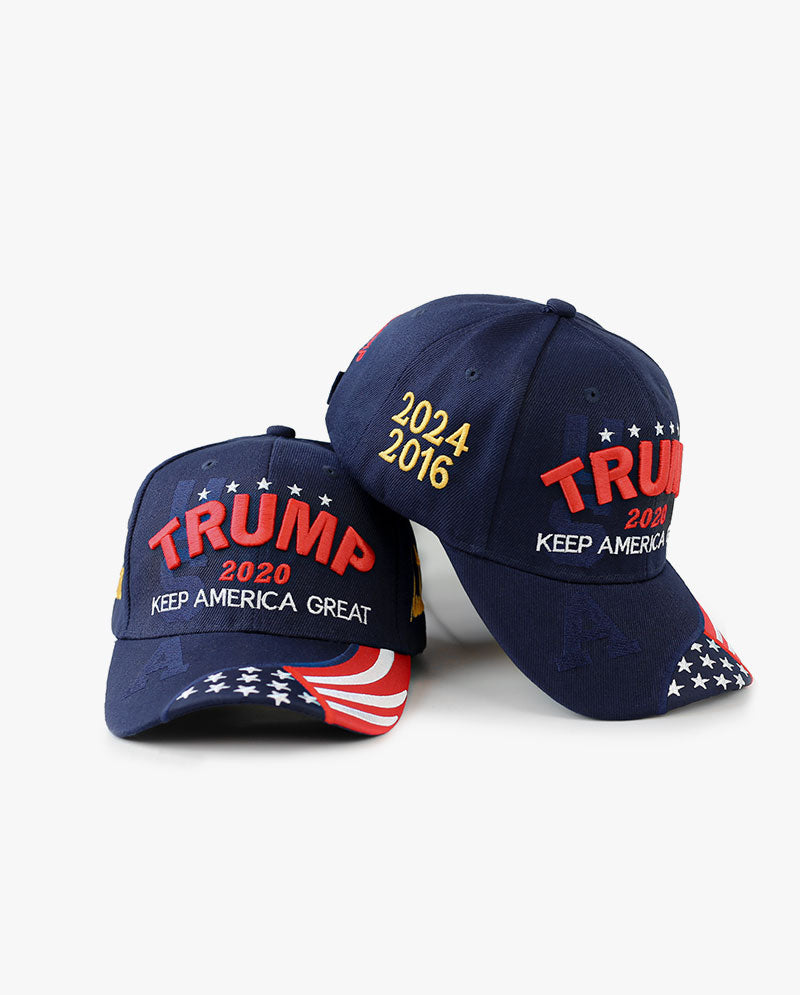 Flag Visor Keep America Great Trump Cap