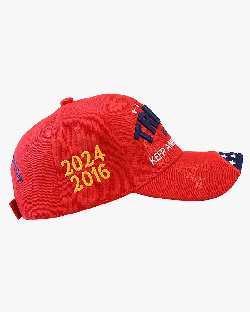 Flag Visor Keep America Great Trump Cap