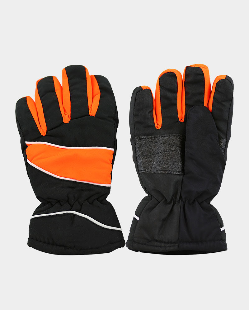 Kids Winter Gloves – 100% Polyester Ski Gloves
