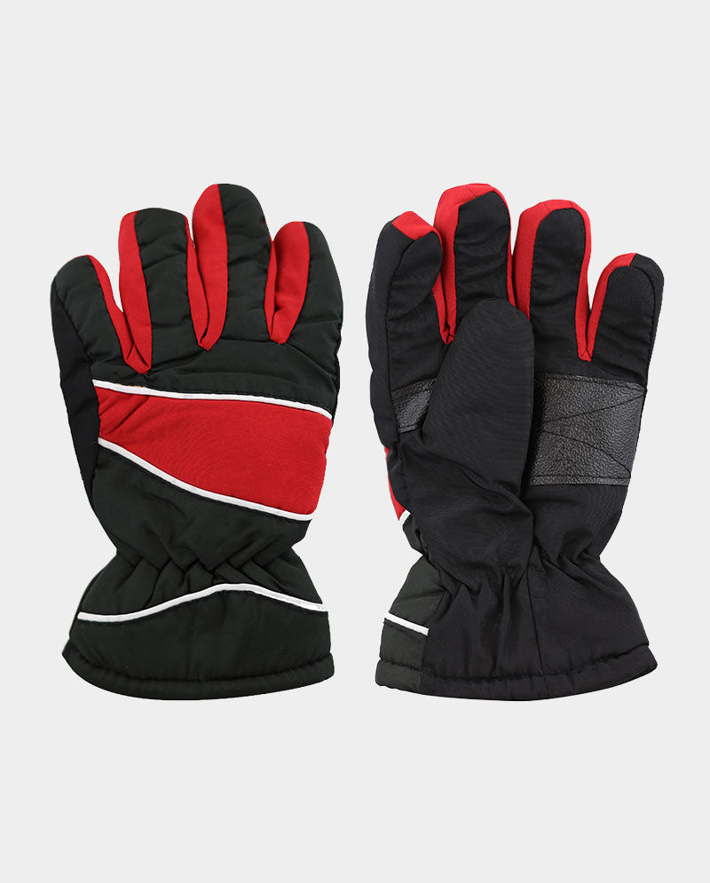 Kids Winter Gloves – 100% Polyester Ski Gloves