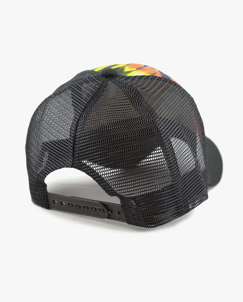 Tie Dye Print Mesh Back Snapback Trucker Cap