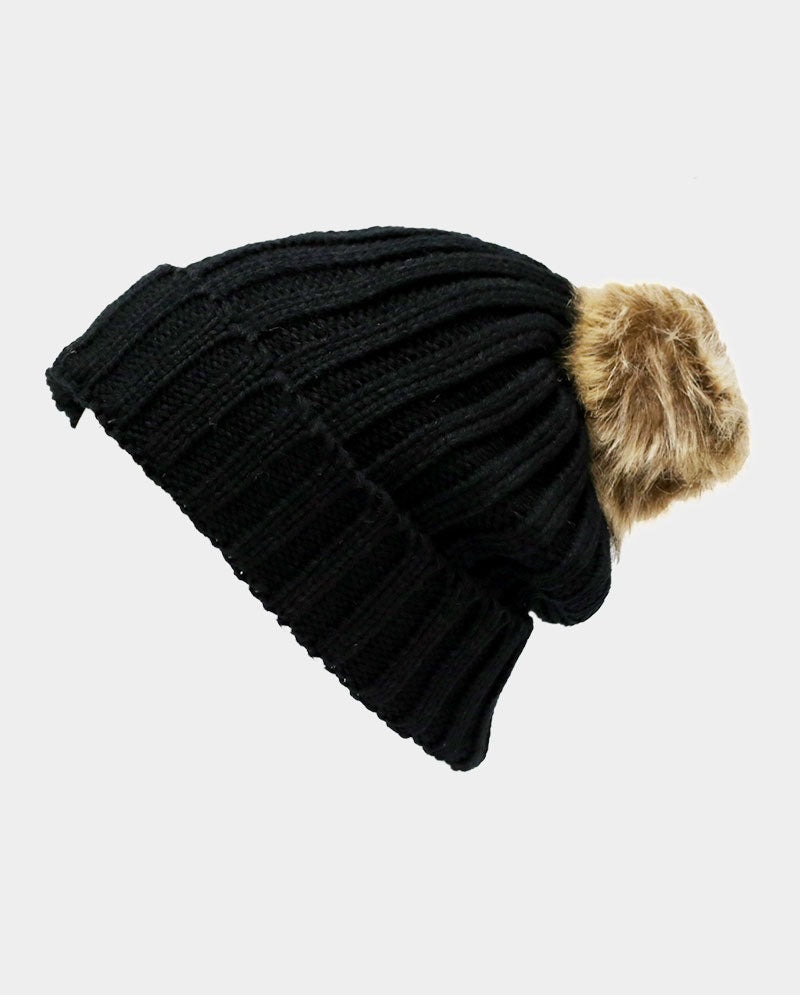 Winter Knit Pom Beanie Collection – Chunky, Cuffed & Cable Styles for Women & Men