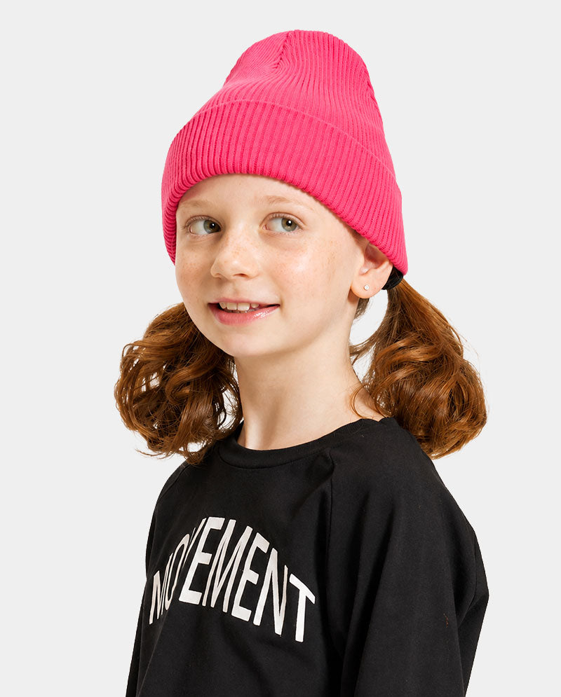 The Hat Depot - Kids 100% Washed Cotton Beanie