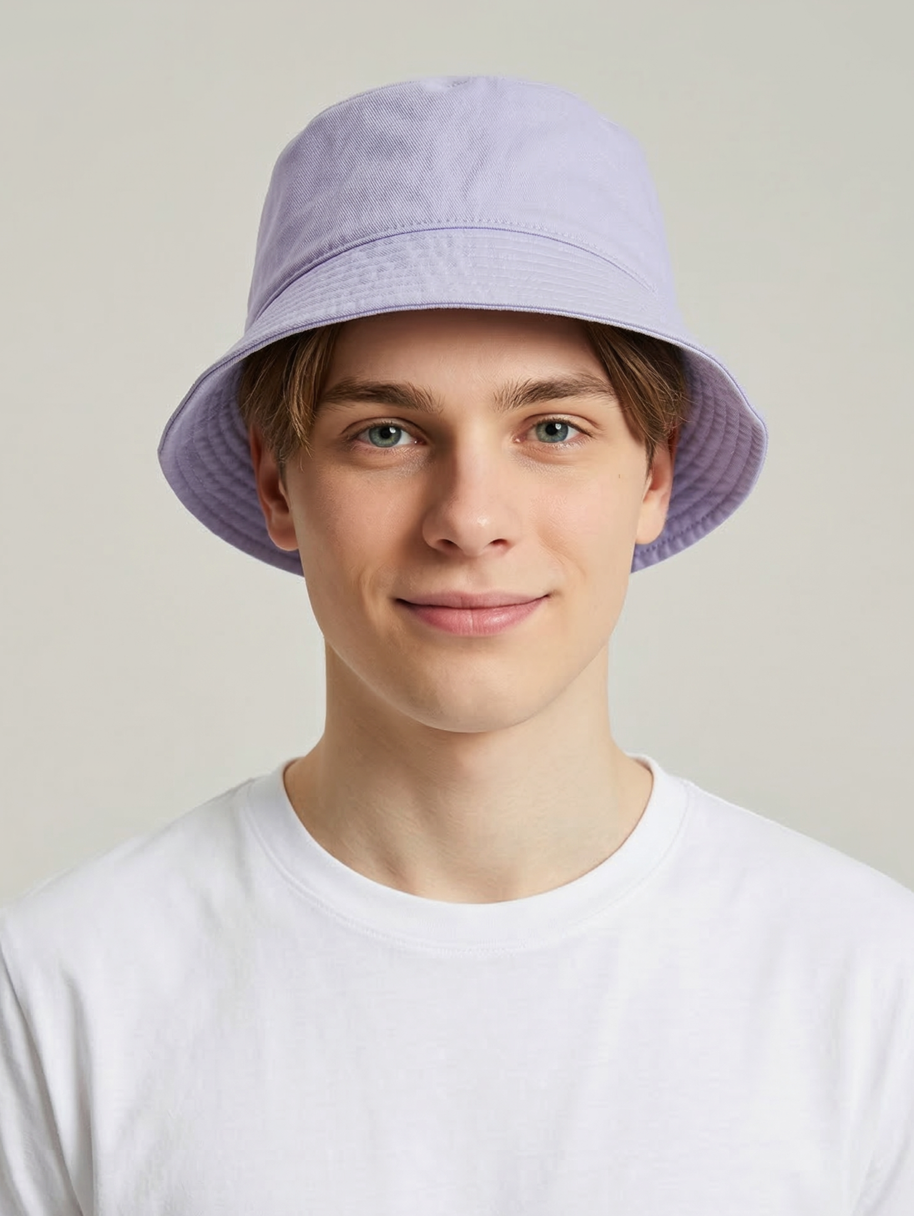 The Hat Depot - HipHop Style Fashion Low Angle Brim Cotton Bucket