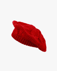 The Hat Depot - Cozy & Soft Curly Knitted Beret