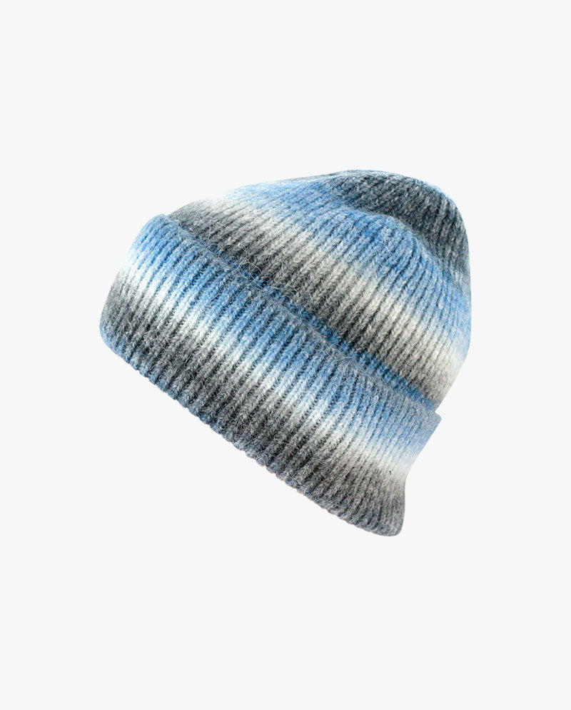 Black Horn - Tie Dye Knit Beanie Style 1