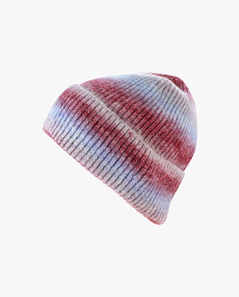 Black Horn - Tie Dye Knit Beanie Style 1