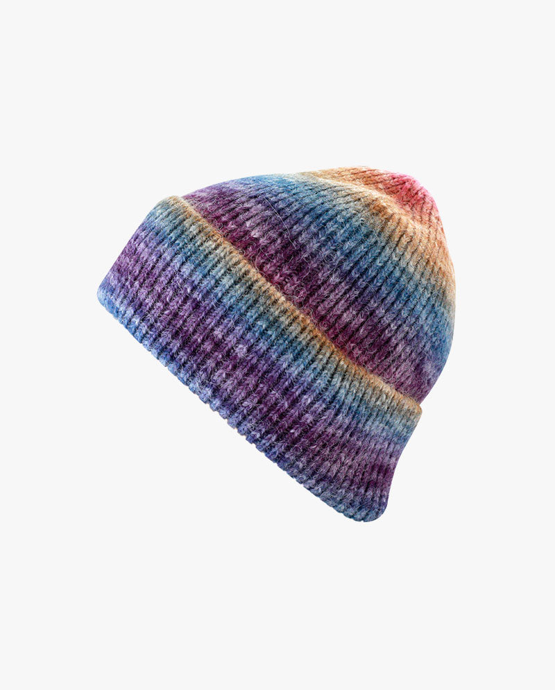 Black Horn - Tie Dye Knit Beanie Style 1